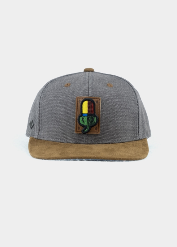 Cap "Schafkopf: Transformer" - dunkelgrau (Snapback)
